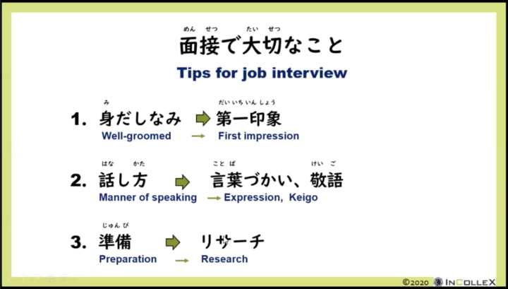 Seorang kandidat sedang melakukan wawancara kerja dengan pewawancara di sebuah kantor.