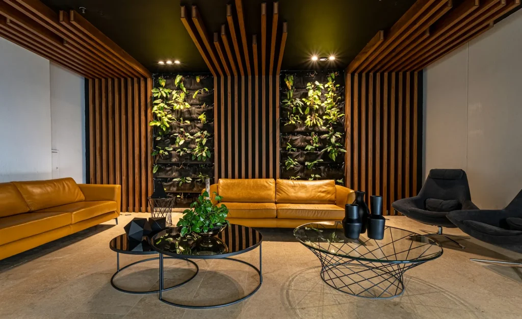 Pemandangan kota Tokyo dari sebuah apartemen.