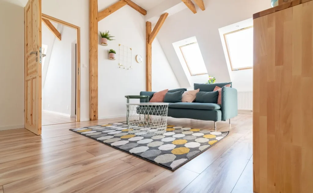 Interior sebuah share house yang modern dan nyaman di Ikebukuro.