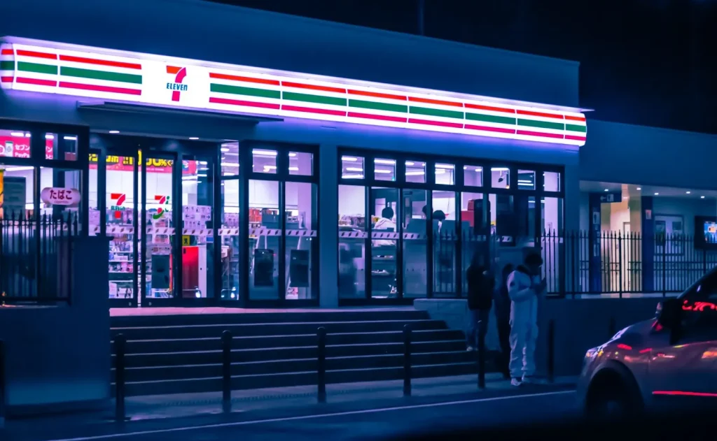 Kolase foto berbagai jenis pekerjaan paruh waktu di Tokyo.