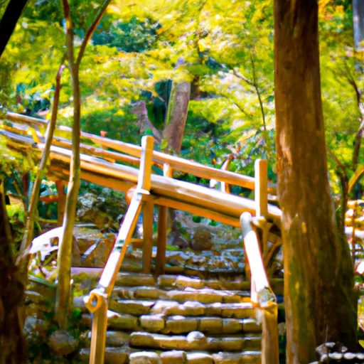 Ilustrasi pemandangan alam Hokkaido yang megah.