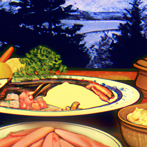 Ilustrasi Festival Salju Sapporo di Hokkaido.