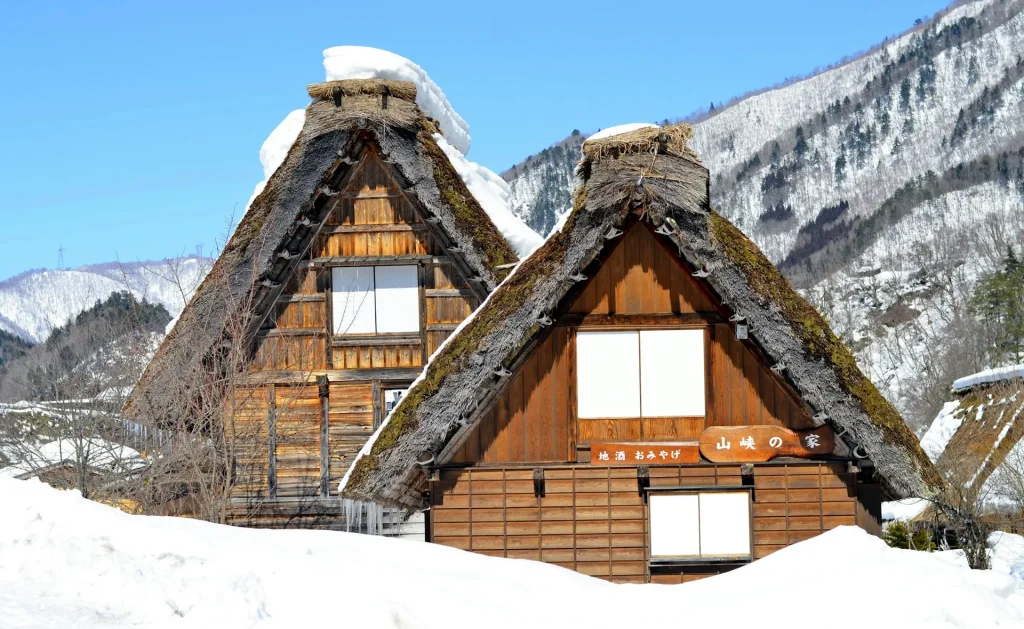 Pemandangan dramatis dari kawah ganda di Pulau Aogashima.