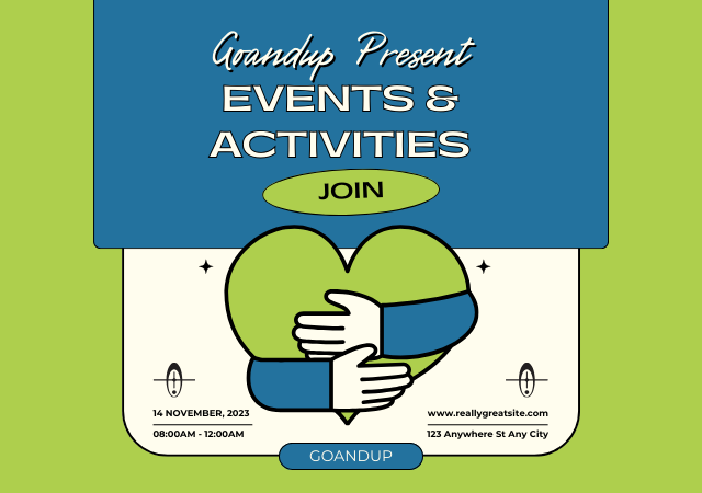 Ilustrasi sebuah acara komunitas atau event.