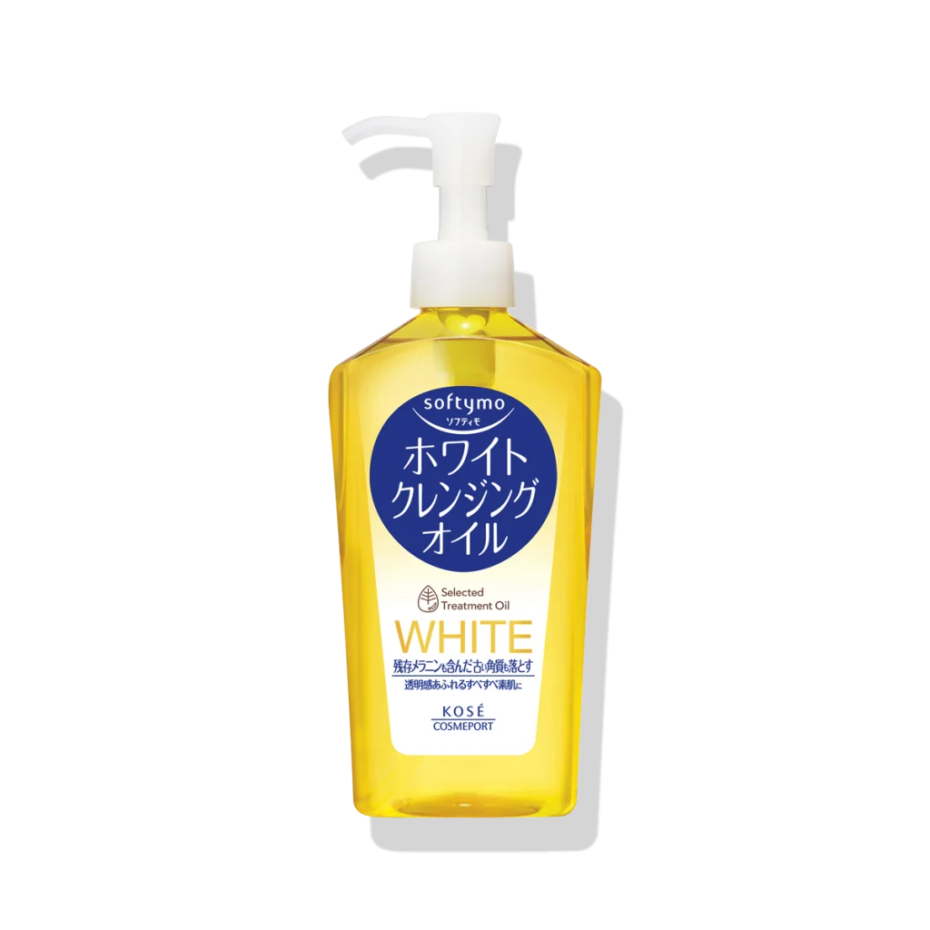 Botol produk Softymo White Cleansing Oil.