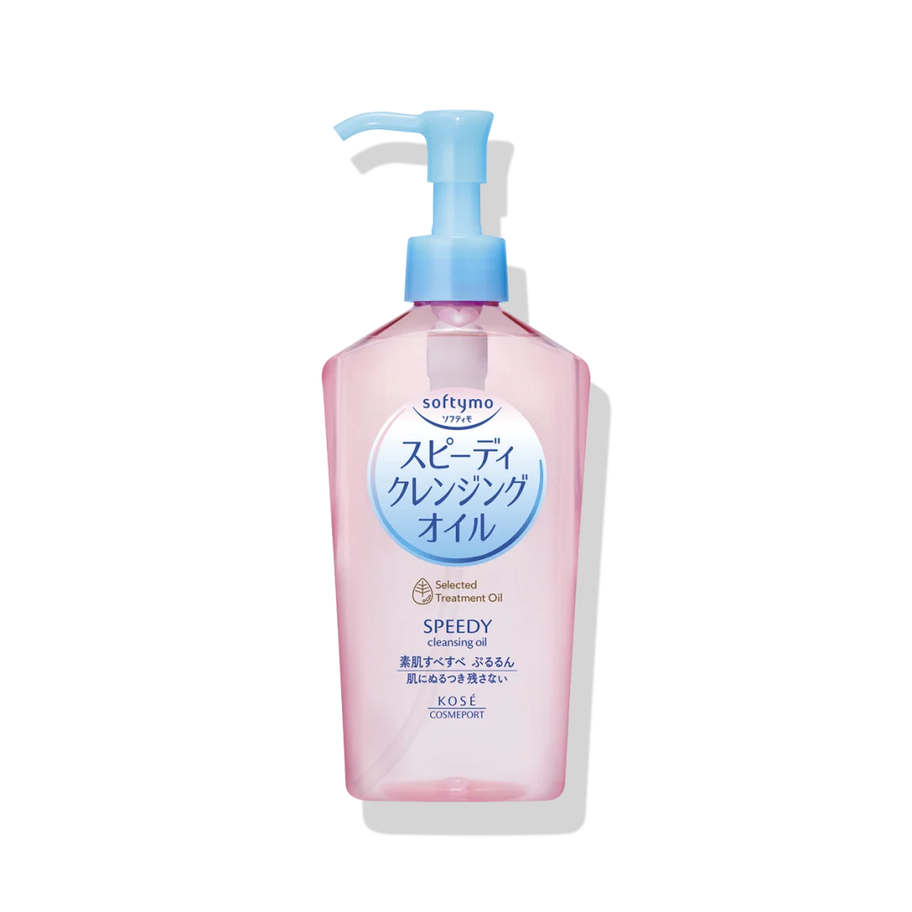 Botol produk Softymo Speedy Cleansing Oil.