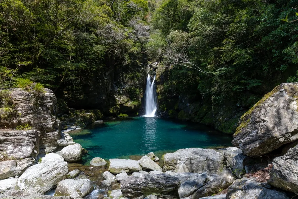 Pemandangan alam di Shikoku, Jepang